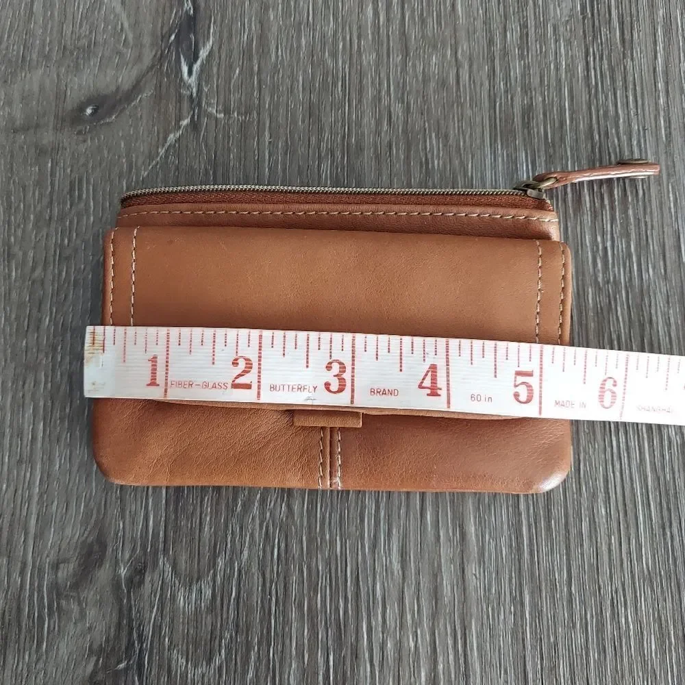 Fossil Tan Leather Wallet